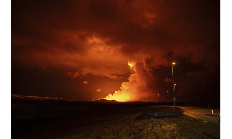 Iceland Volcano Eruption: 4th in 3 Months Sends Lava Plumes Skyward