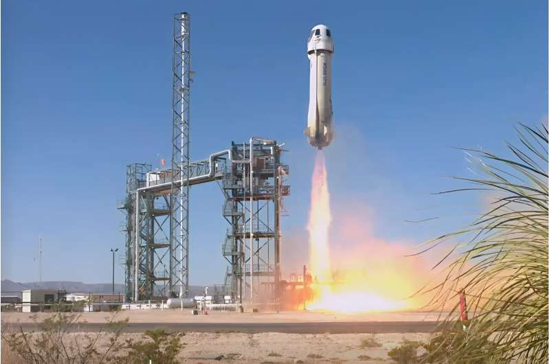 Blue Origin Launches New Crew, Including Pioneering Astronaut