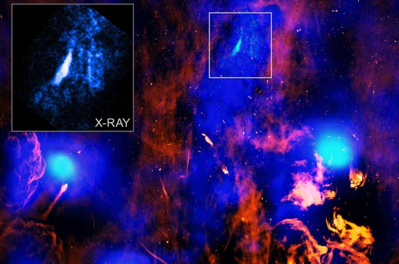 NASA s Chandra Observatory Detects Exhaust Vent from Galactic Center
