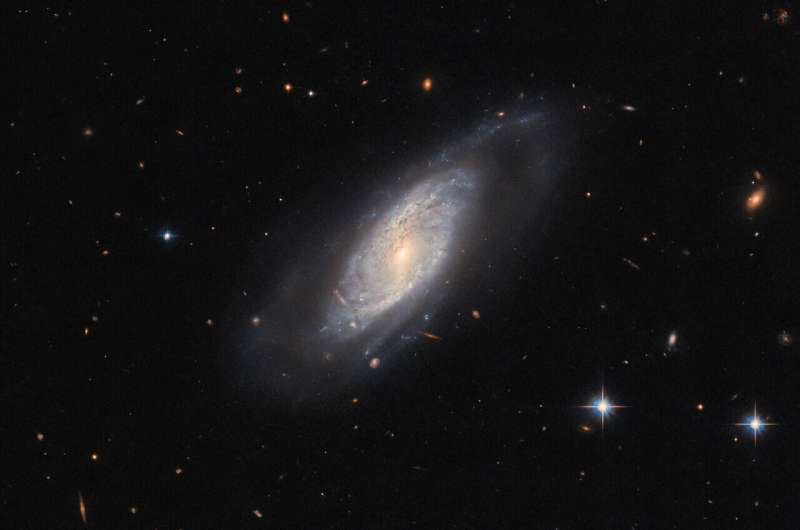 Hubble Telescope Captures Stunning Spiral Galaxy UGC 9684