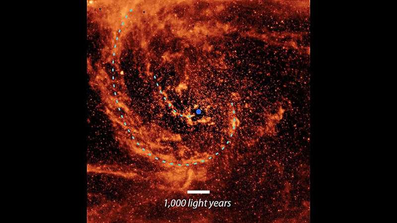 NASA Spitzer Images Reveal Black Hole s Feeding Habits in Andromeda Galaxy