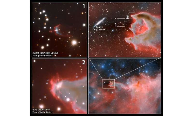 CG 4: The  God s Hand  Nebula - A Cosmic Enigma