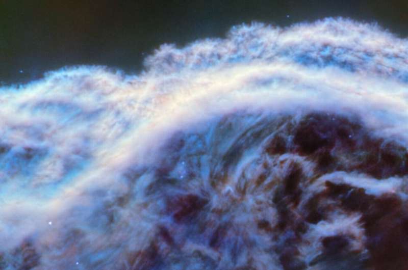 Webb Telescope Reveals Stunning Detail of the Horsehead Nebula