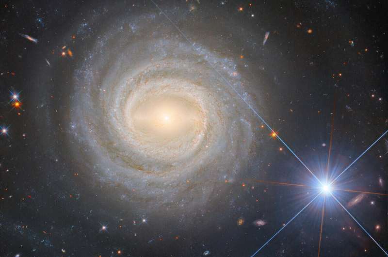 Hubble s Stunning Image of NGC 3783: A Bright Barred Spiral Galaxy