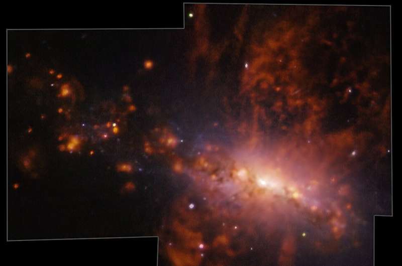 Galactic Outburst Reveals Galaxy Pollution Driven by Star Formation