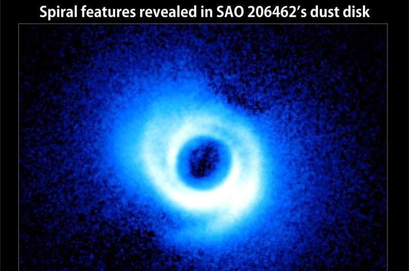 James Webb Telescope Detects First Spiral Arms in Protoplanetary Disk
