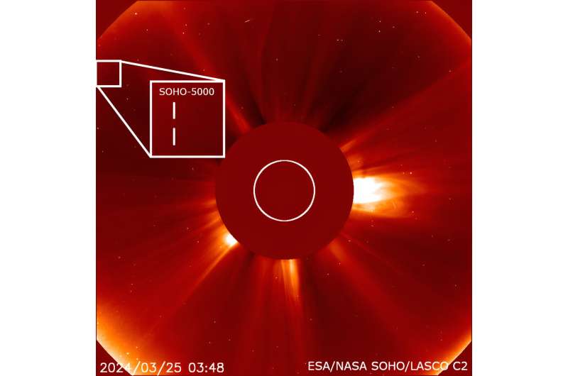 SOHO Discovers 5,000th Comet: A Milestone in Solar System Exploration
