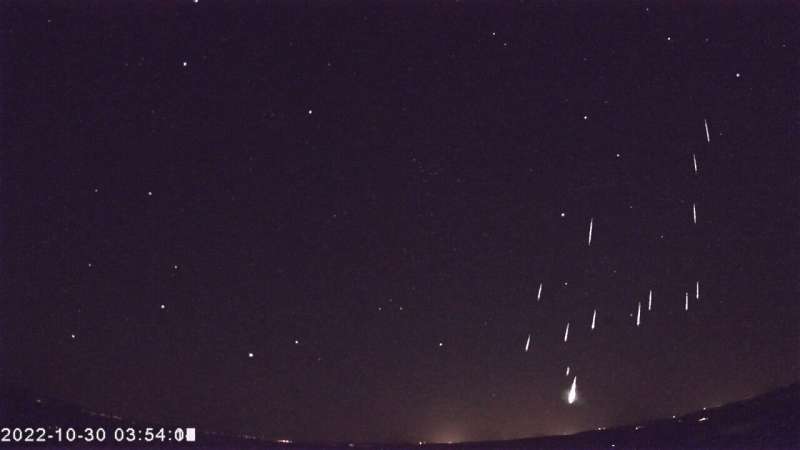 Thermal Stress Explains Meteoroid Breakup Over Norway