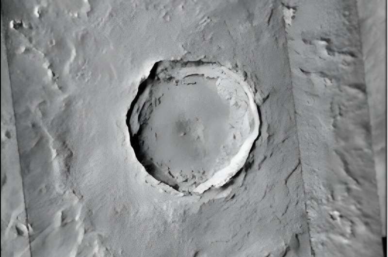 Mars Impact Study Reveals Massive Crater Formation
