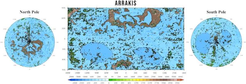 Arrakis Climate: Insights for Finding Habitable Exoplanets