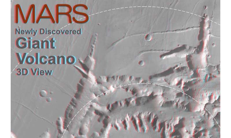 Massive Volcano Found on Mars: New Discovery in Noctis Labyrinthus