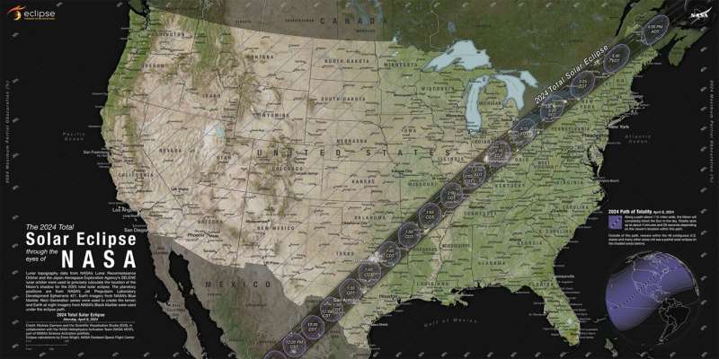 2024 Total Solar Eclipse: Path, Timing & Viewing Information