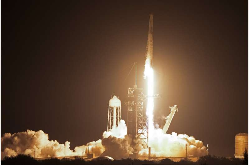 Astronauts Launch to International Space Station for 6-Month Mission