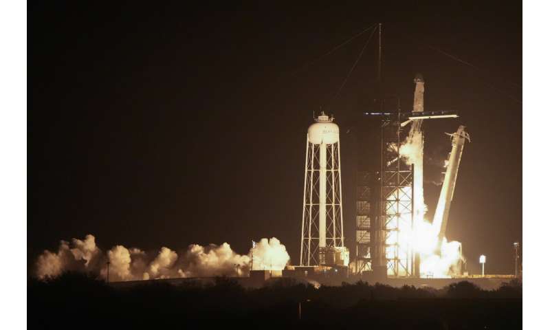 Astronauts Launch to International Space Station for 6-Month Mission