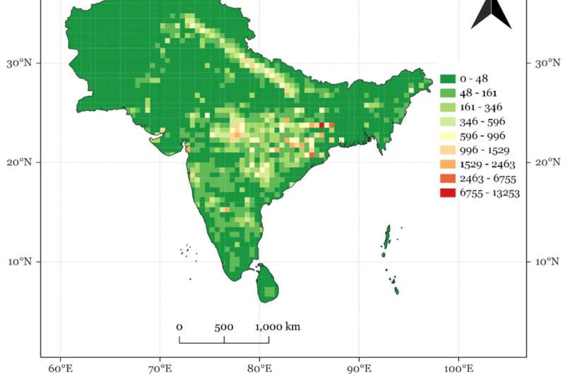 Satellite Data Reveals Trends in Nighttime Fires Across South & Southeast Asia