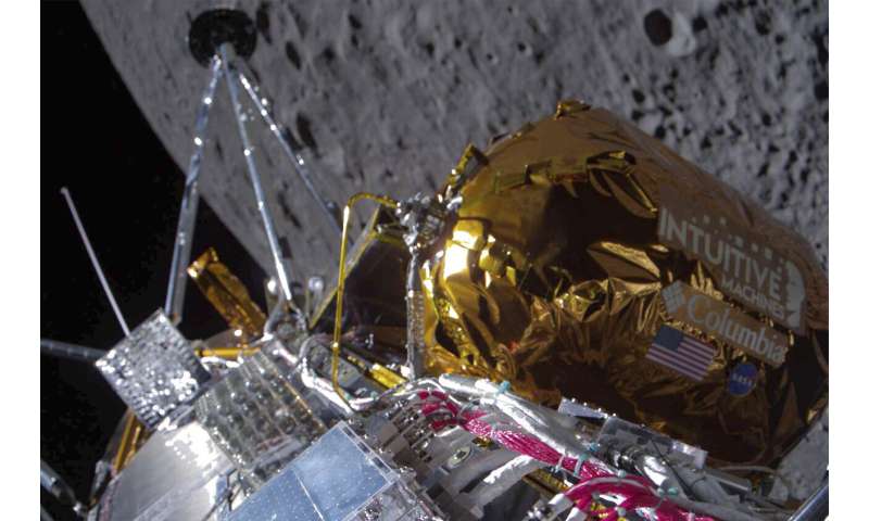 Intuitive Machines  Odysseus Lunar Lander Successfully Lands on Moon