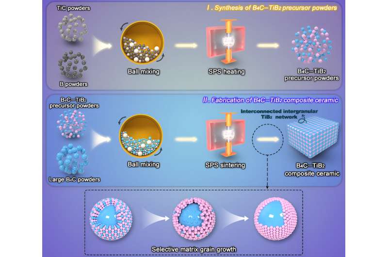 B₄C-TiB₂ Composite Ceramics: Tailored Mechanical & Electrical Properties