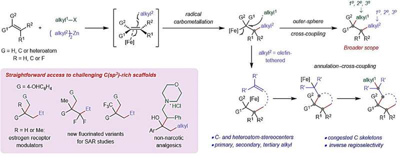 Iron Catalysis for Dialkylation: Enabling Synthesis of Complex Molecules
