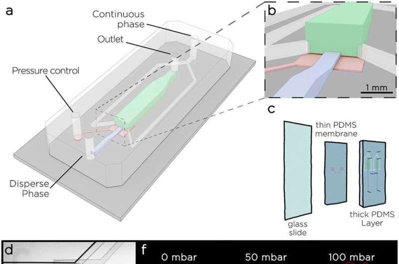 Microfluidic Module for Precise Porosity Control in Materials