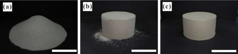 Sand Columns: Innovative Material Design Through Sticky Grain Proportion