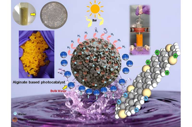 Photocatalytic Hydrogen Generation: Food-Grade Encapsulated Materials for Clean Energy