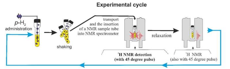 Novel NMR Method for Investigating Hydrogen Hyperpolarization