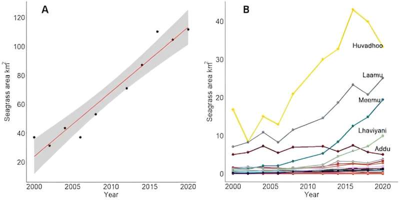 Maldives Seagrass Meadows Expanding Near Islands – A Climate Change Indicator