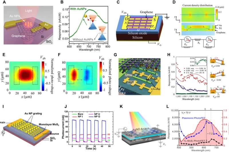 Plasmon-Enhanced 2D Material Photodetectors: Design Strategies & Performance