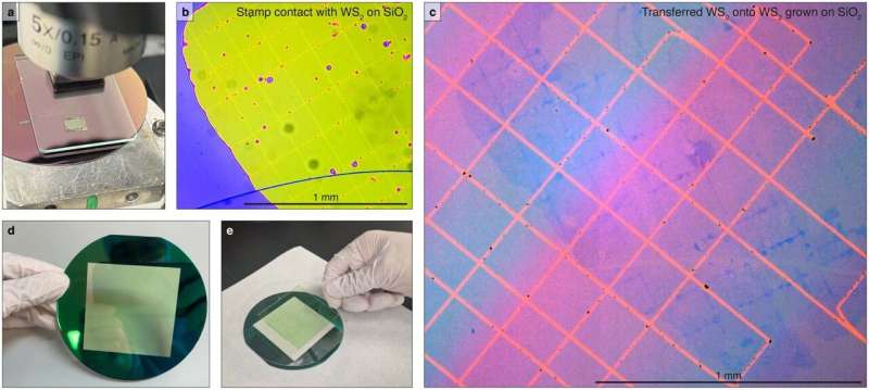 Precise 2D Material Assembly for Advanced Electronics