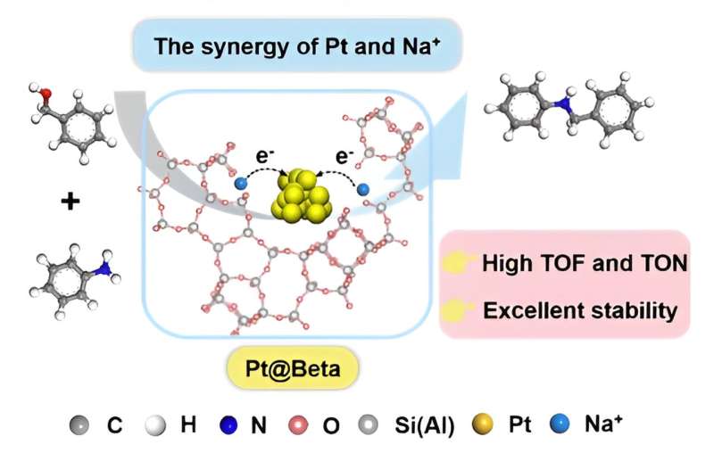 Platinum Nanoparticles & Sodium Ions in Beta Zeolites for N-Alkylamine Synthesis