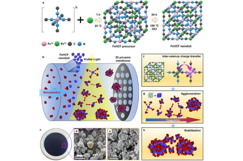 Prussian Blue for Nanoplastic Removal: A Novel Water Treatment Approach