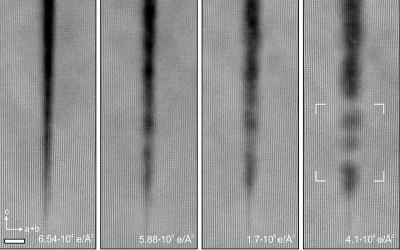Electron Beam Radiation Repairs Nanocrystal Cracks: A Breakthrough Discovery