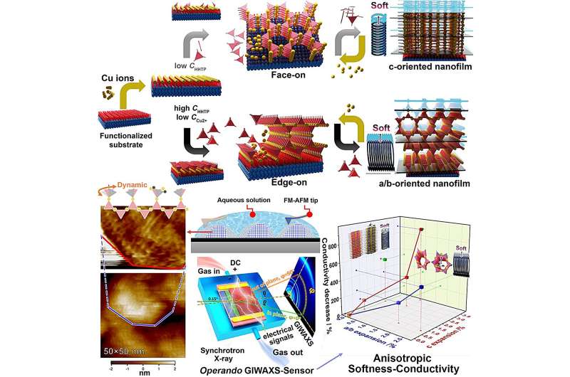Controlling Orientation in cMOF Nanofilms for Advanced Applications