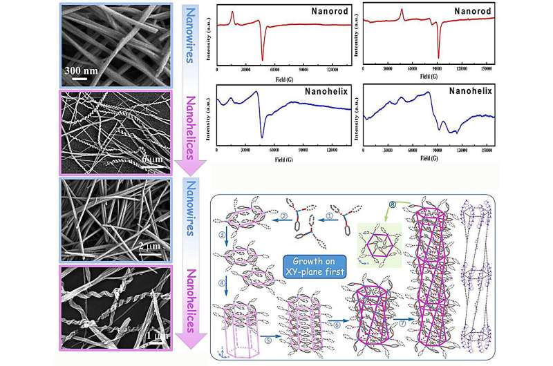 Reversible Nanohelix Transformations: A New Understanding