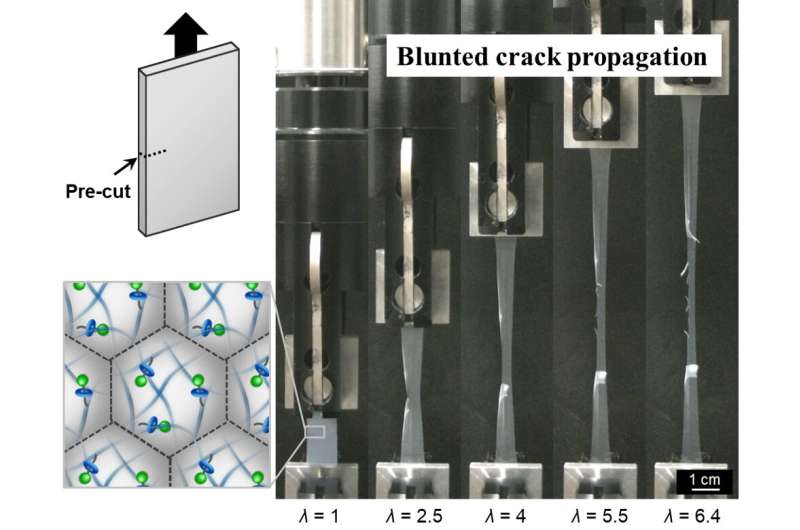 Crack-Resistant Nanoparticle Films: A Novel Approach with Rotaxane Chemistry
