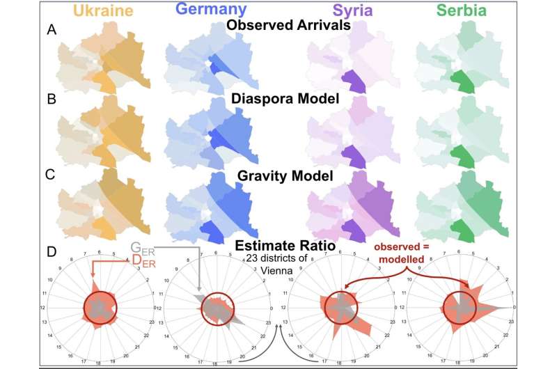 Vienna Model: Understanding Diaspora-Based Human Migration Patterns