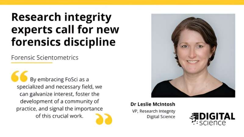 Forensic Scientometrics: Safeguarding Research Integrity in the Digital Age