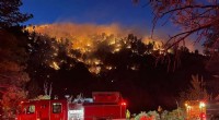 California Wildfire Rages Through Los Angeles Forest Amid Record Heat