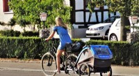 Study Reveals Babies in Bike Trailers Face Higher Pollution Exposure Than Parents—Covering Solutions Cut Levels in Half