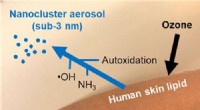 Ozone Exposure Triggers Tiny Airborne Particles from Human Skin