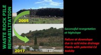 Assessing the Rehabilitation of an Aging Mine Waste Rock Pile