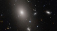 Hubble Captures Stunning Image of Giant Elliptical Galaxy UGC 10143 in Cluster Abell 2147