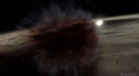 NASA Detects Massive Debris Cloud from Celestial Collision