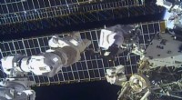 Astronauts Repair ISS Antenna After Debris Warning