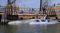 Unmanned Autonomous Mayflower Vessel Arrives at Plymouth Rock, Honoring Historic Voyage