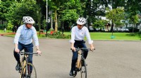 Indonesian Designer s Bamboo Bike Presented as Diplomatic Gift to Australian PM