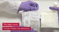 NTU Scientists Create Stretchable, Waterproof Fabric that Harvests Energy from Body Movement
