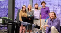 LSU Engineering Seniors Develop Assistive Ball Launcher and Painting Device for Teens with Cerebral Palsy