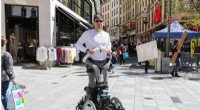 Innovative Robotic Wheelchair for Safe Crowd Navigation
