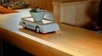 Nissan s e-4ORCE Ramen Counter: A Spill-Proof Delivery System